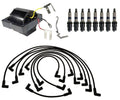 Ignition Wires & Spark Plugs Kit for Chevy P30, GMC P2500, P3500 (V8)