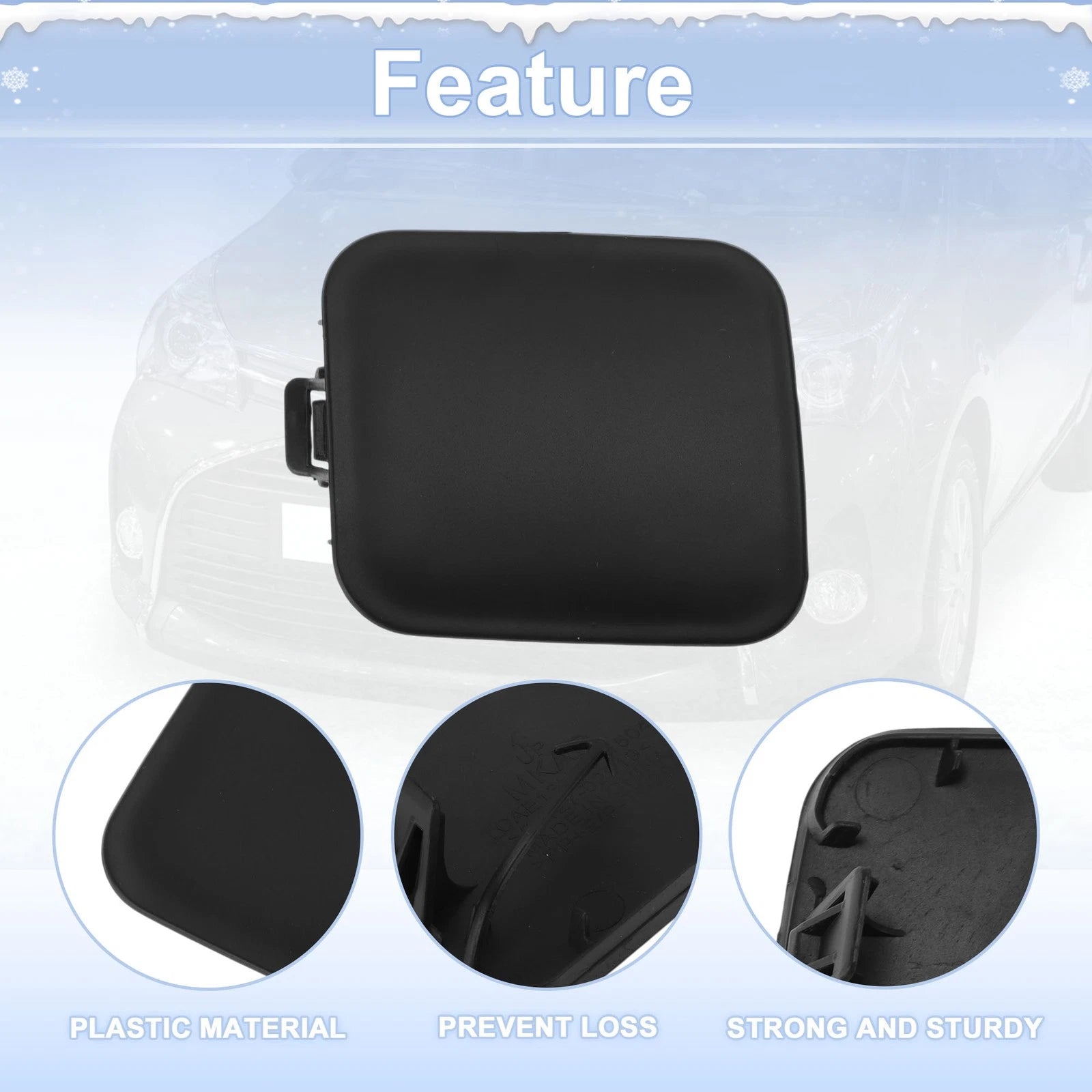 Tow Hook Cover Cap for Toyota Highlander (2001–2003)