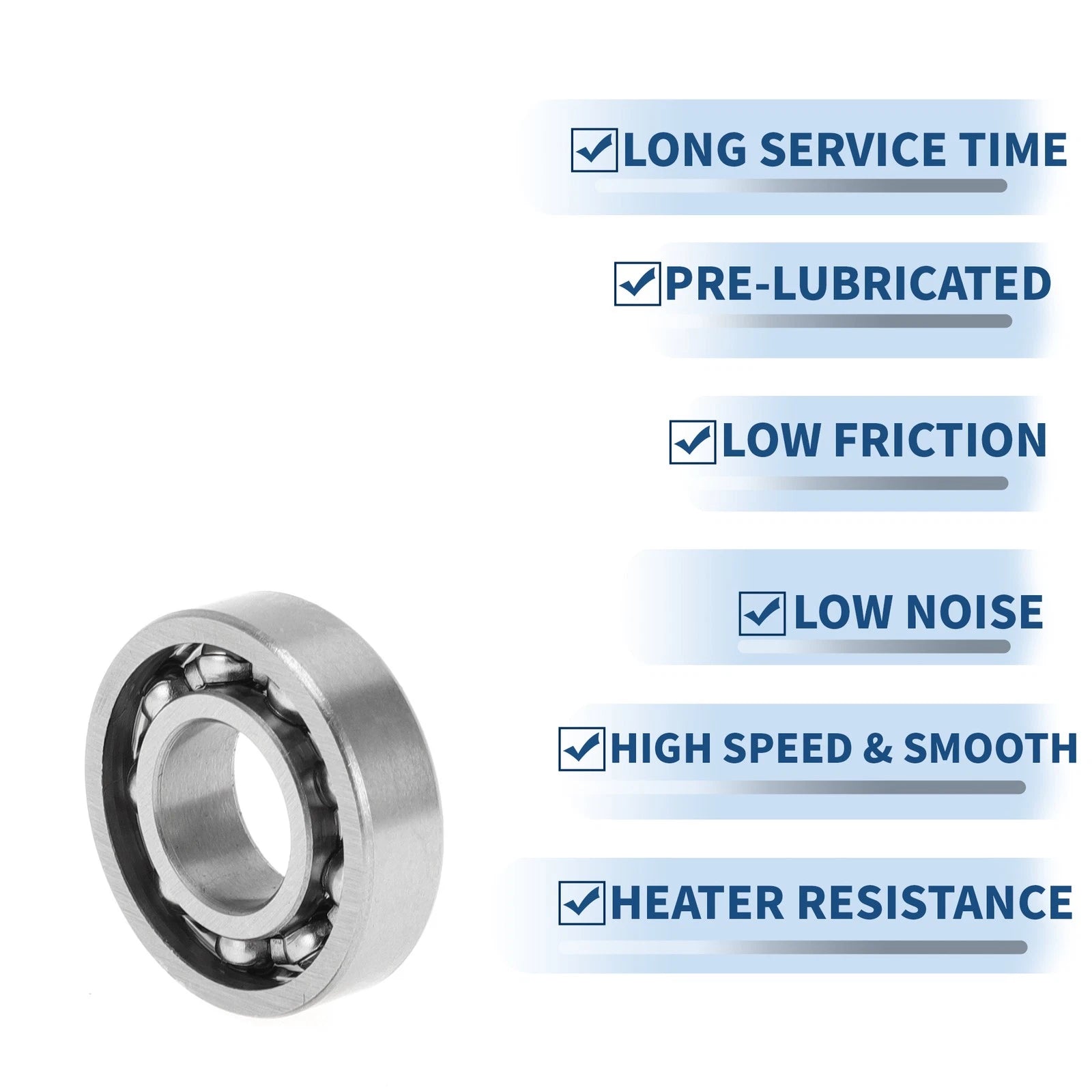 6900 Deep Groove Ball Bearing for Scooter Skateboard Wheel (P0 10x22x6mm)