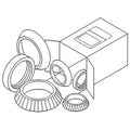 Wheel Bearing Kit for International 200 230 240 330 340 404 (Tractors)