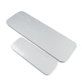 Silver Rear Tire Wheel Cover Plate for Land Rover Defender 90 110 130 (2020-2024)