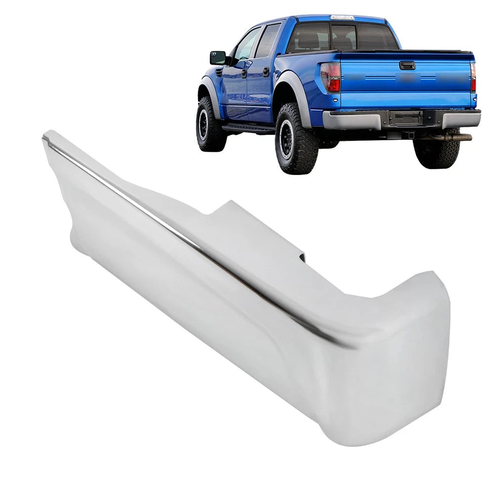 Left Steel Rear Bumper End Cap for Ford F-150 (2021–2023)