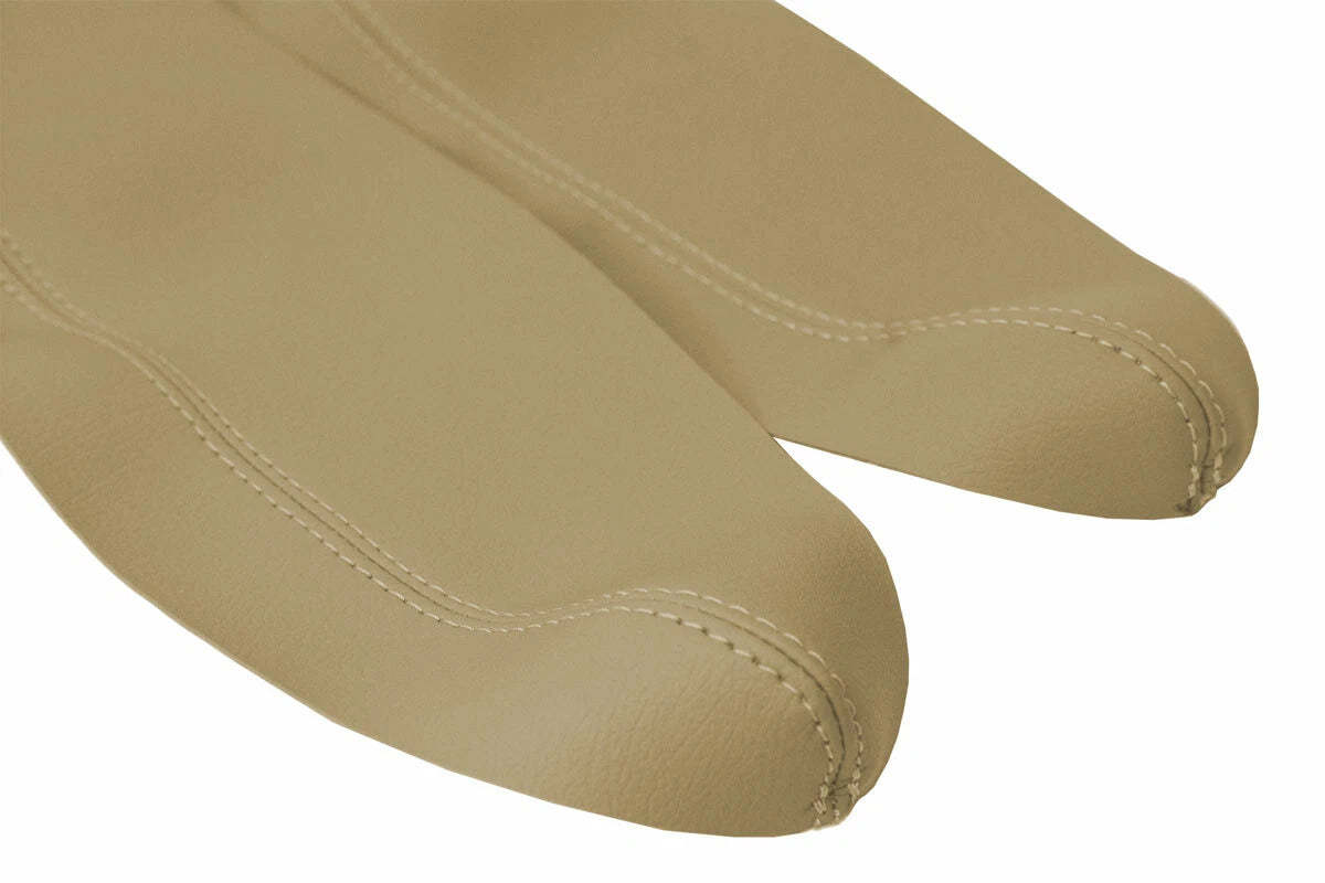 Leather Front Armrest Door Panel Cover for BMW E63 E64 (2004–2011) Beige