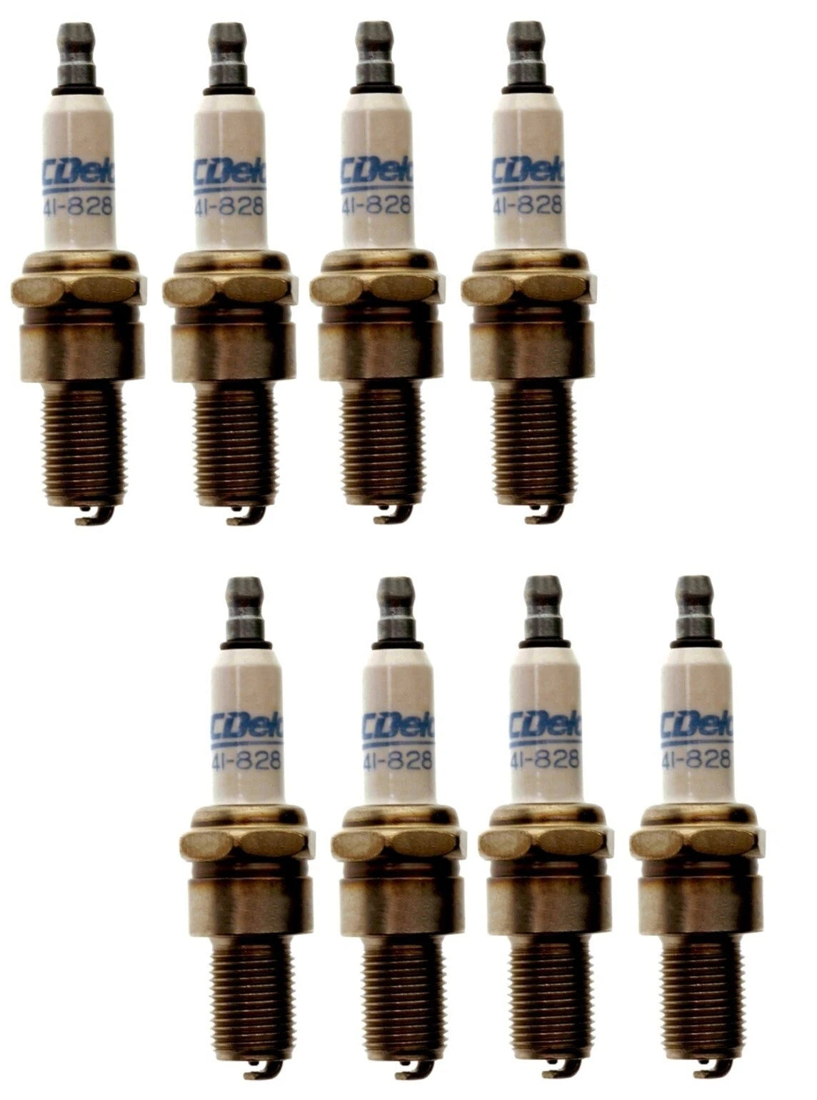 Set of 8 Spark Plugs Pre-Gapped .035 for Dodge Caddy Bentley Jeep V8
