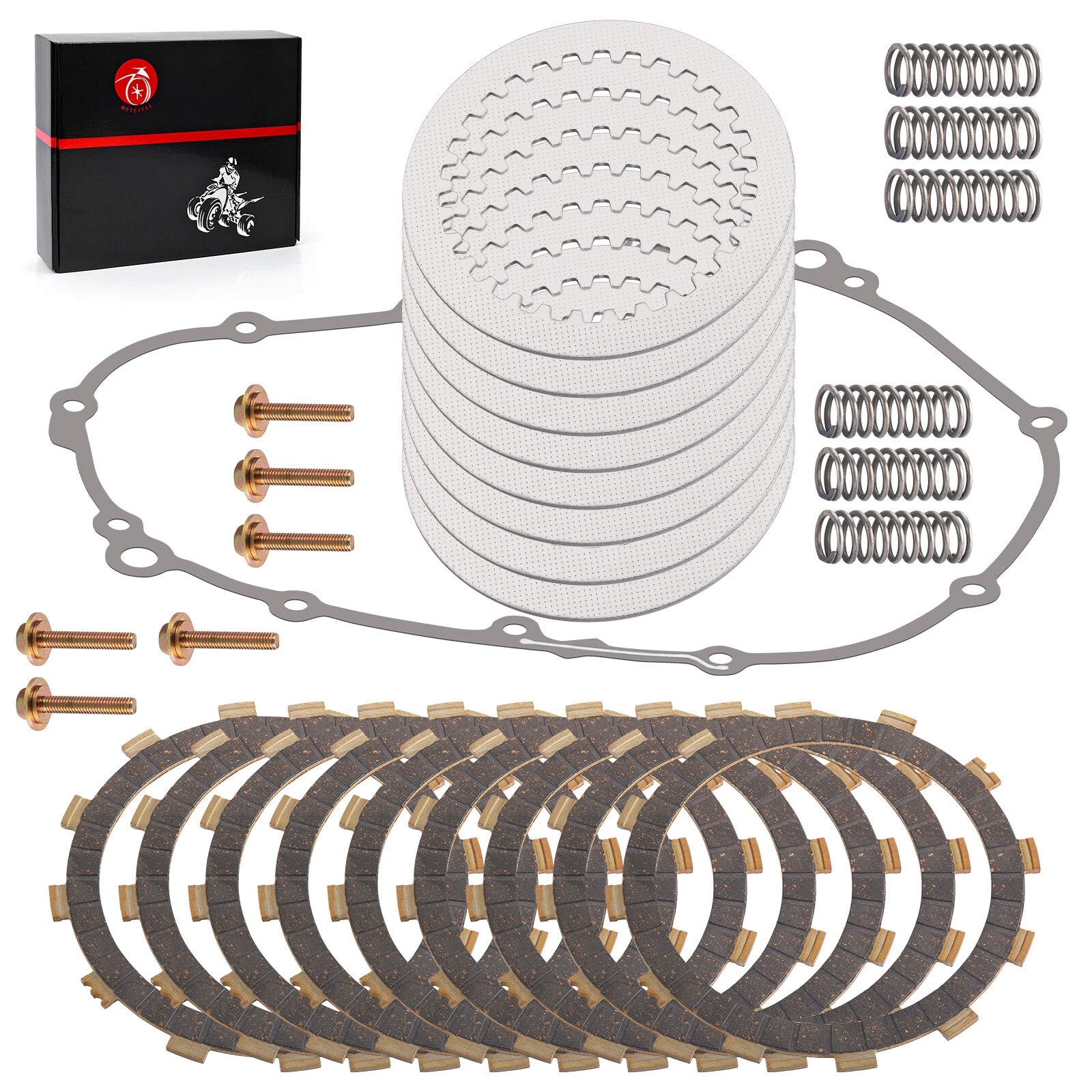 Clutch Friction Plates Kit & Gasket for Yamaha FZ09 (2014–2016)