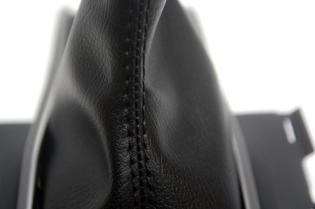 Leather Manual Shift Boot for Honda Civic (2016–2019) Black