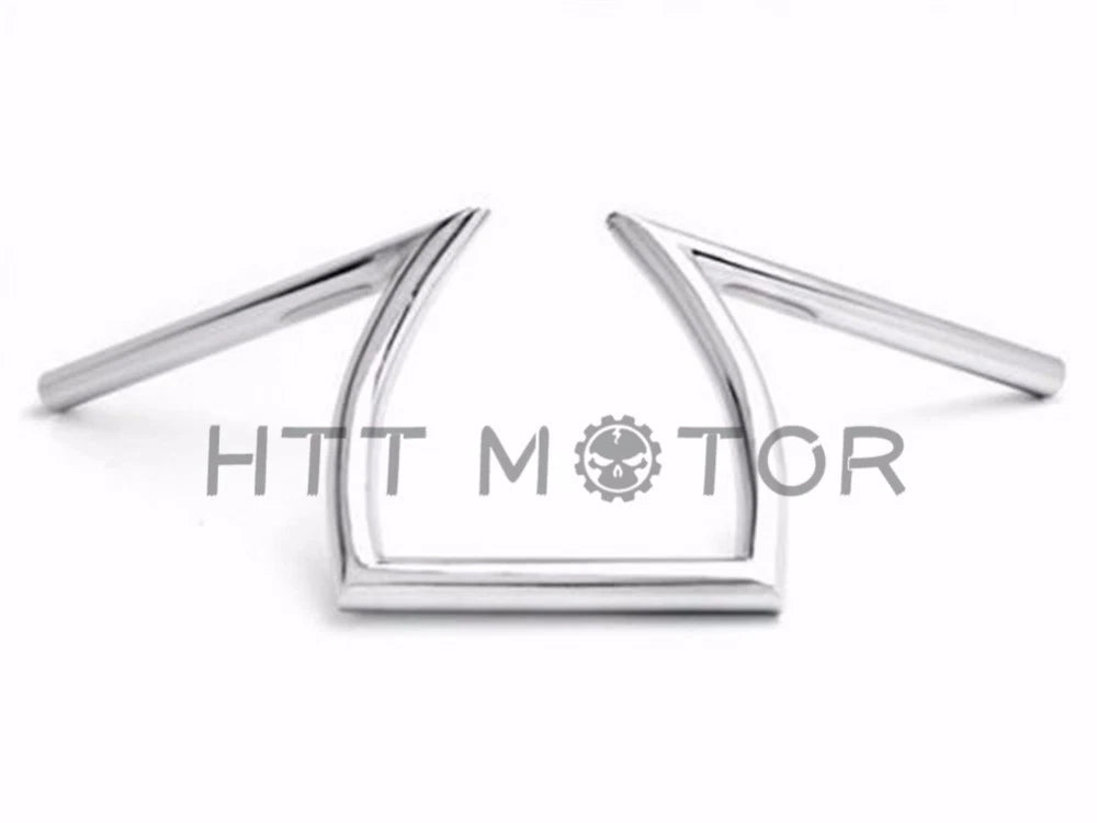 1" Chrome Z-Bar Handle Bars for Harley XL Sportster 883 1200
