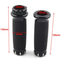 1" Black Handlebar Hand Grips for Harley Dyna Sportster XL883 1200 Softail