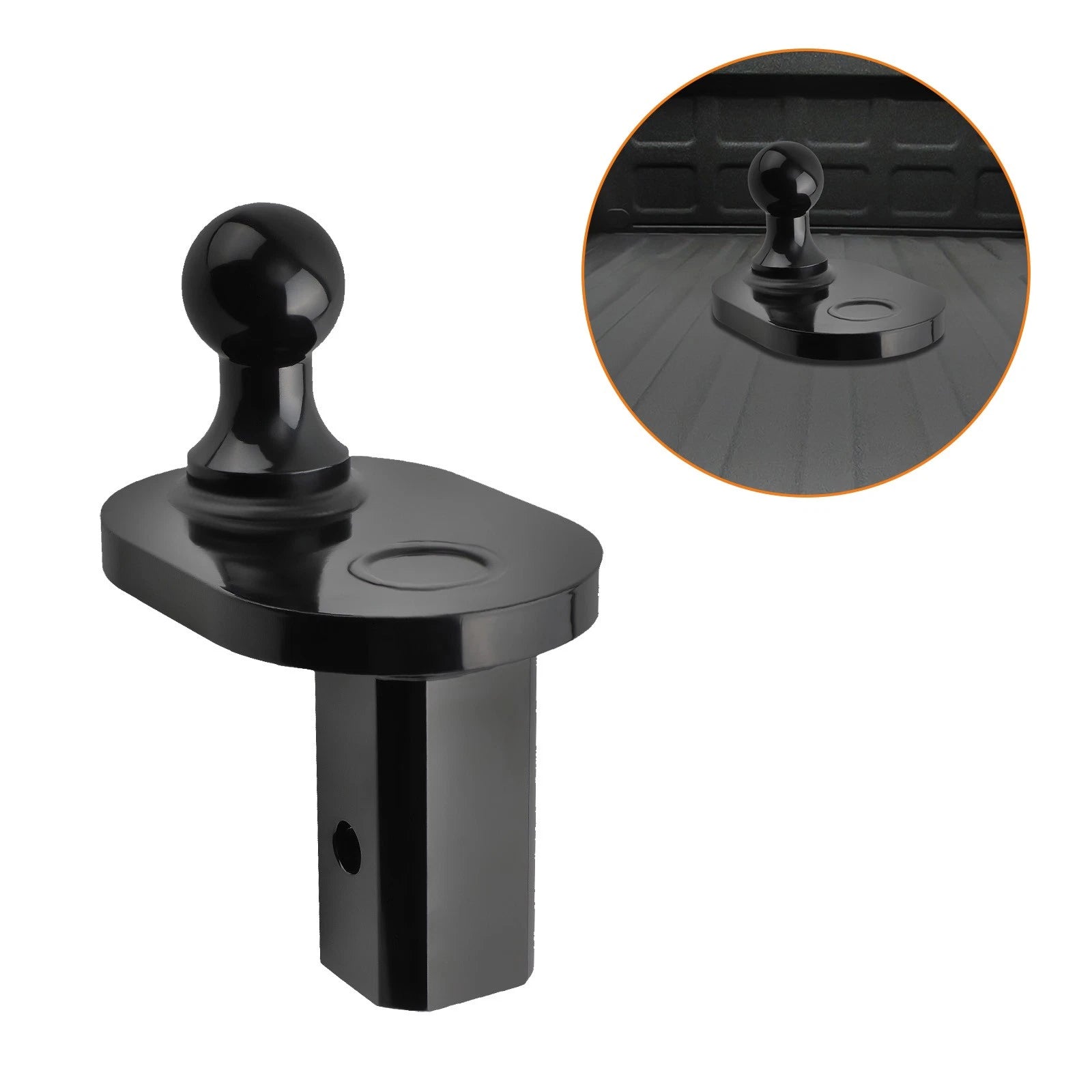 Gooseneck Extender Trailer Hitch for Gooseneck Trailer Hitch (2.5/1in Ball)