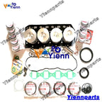4TNE88 overhaul rebuild kit for Yanmar VIO50 B6 B50-2 (Excavator)