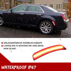 Red LED Side Marker Light for Chrysler 300 (2015–2023)