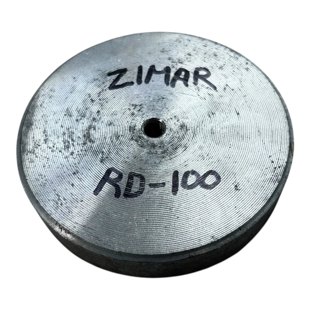 Zimar RD-100 Marine Round Disk Zinc Anode 3 7/8'' for Marine Applications