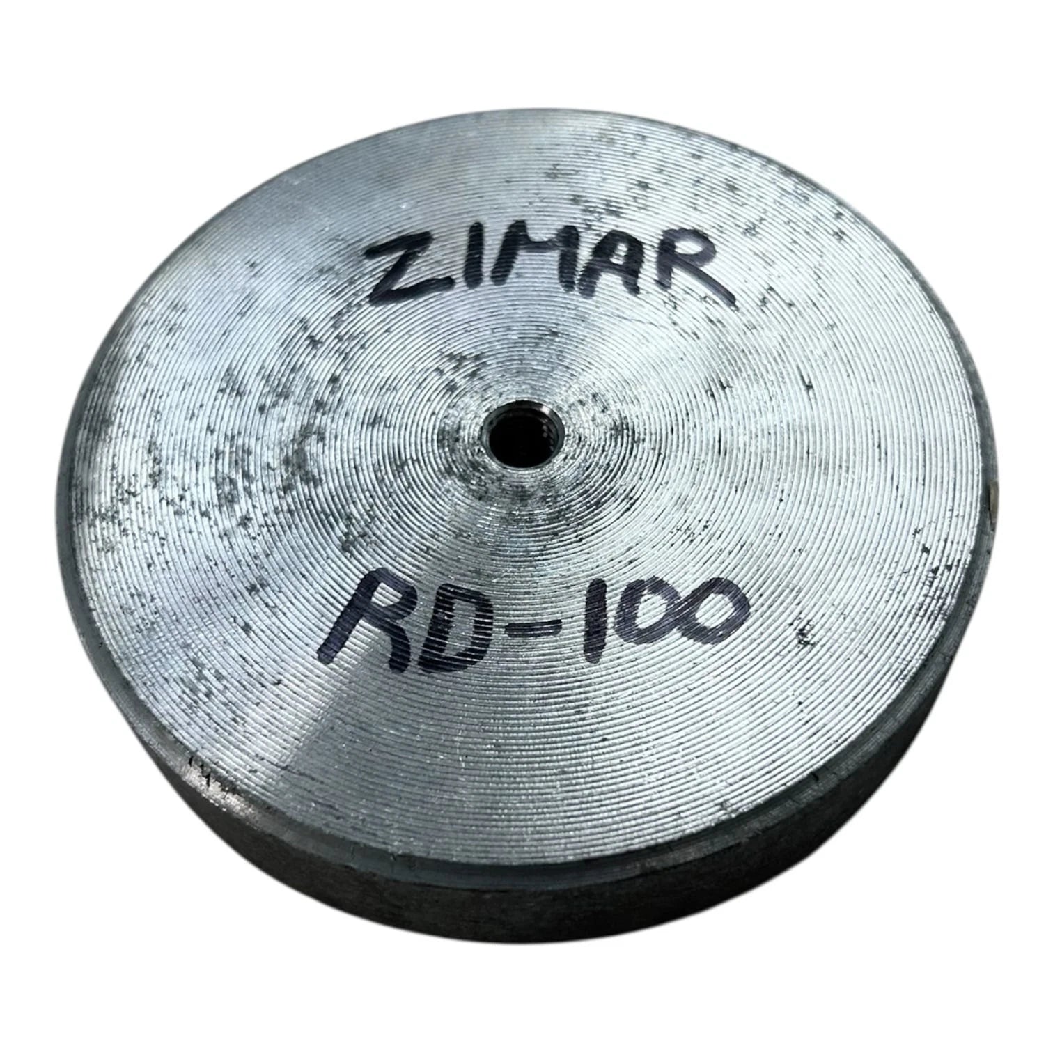 Zimar RD-100 Marine Round Disk Zinc Anode 3 7/8'' for Marine Applications