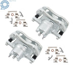 Set of 2 Front LH & RH Brake Calipers w/Bracket 18-B5032C for Mitsubishi Lancer (2008–2017)