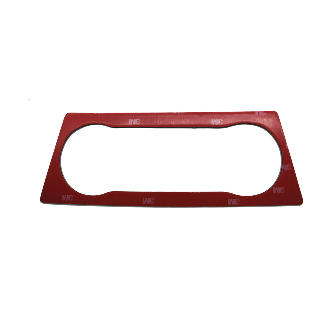 Real Carbon Fiber Center Console AC Switch Trim Decal for Mercedes A180 (2013-2018)