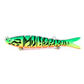 Multi Jointed Sinking Lure for Bass Fishing (11.4g, 8 Section)