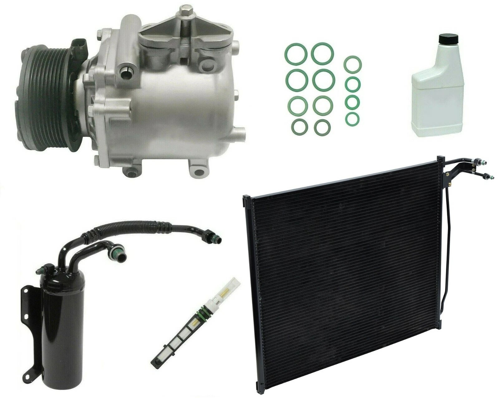 AC Compressor Kit Replacement for Toyota Hilux Vigo (2005–2015)