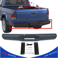 Black Steel Rear Step Bumper for Dodge Dakota (1997–2004)