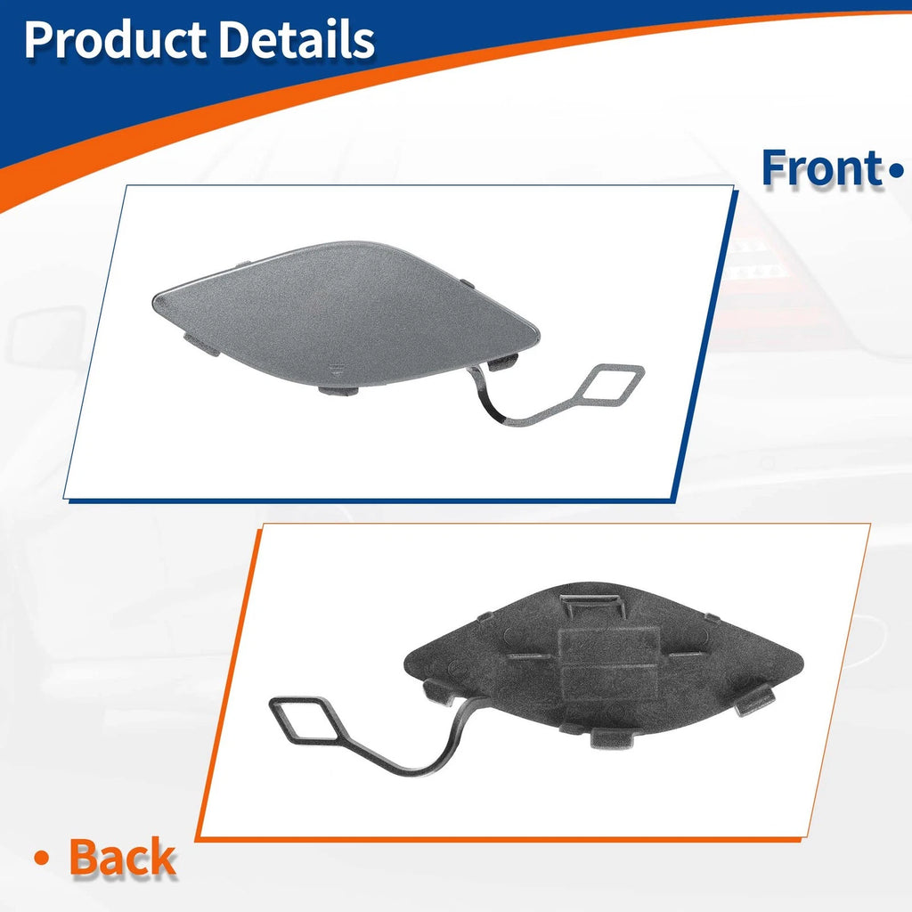 Tow Hook Cover for Mercedes-Benz (A2078850123) (2012–2015) Dark Silver