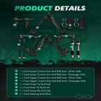 Control Arm Tie Rod Sway Bar for Cadillac Escalade (2007–2014)