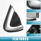 Front Left Right Door Mirror Corner Fender Covers for Honda CR-V (2017-2019)