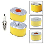 2 Pack Air Filter Kit with Spark for Honda GX140 GX160 GX200