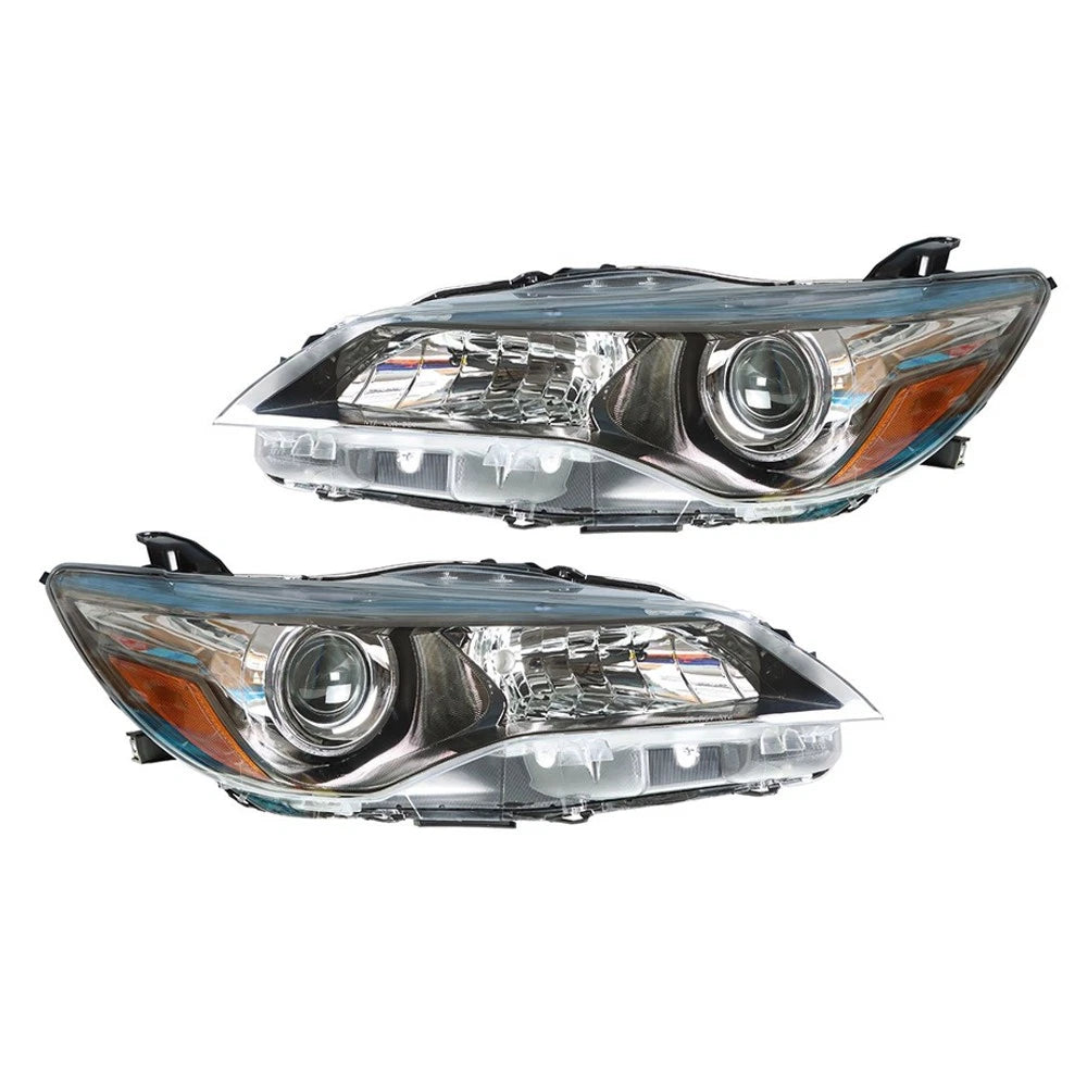 Headlight Pair Projector for Toyota Camry (2015–2017) Clear