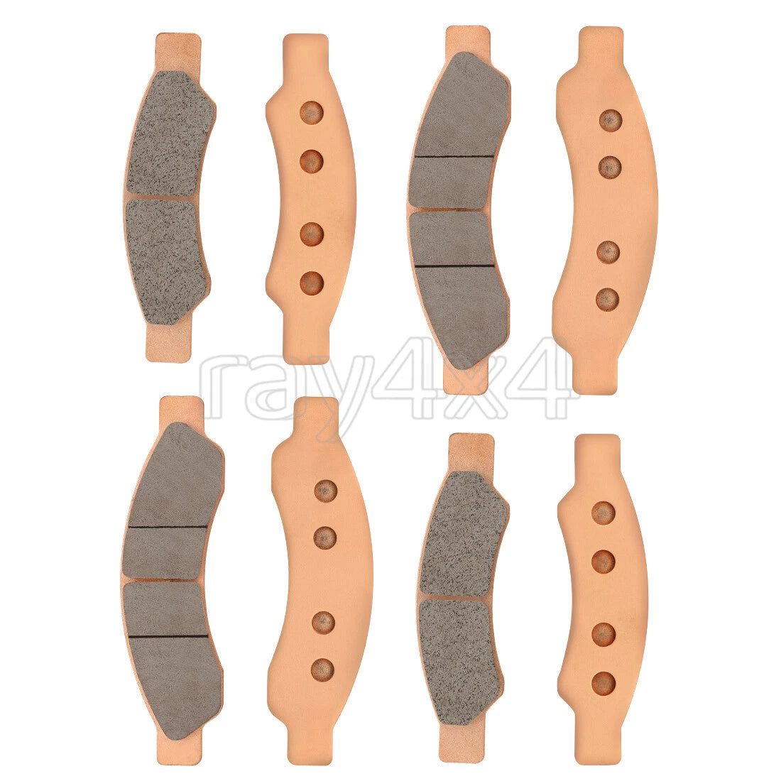 Set of 4 Ceramic Brake Pads for Can-Am Maverick R (2024–2025)