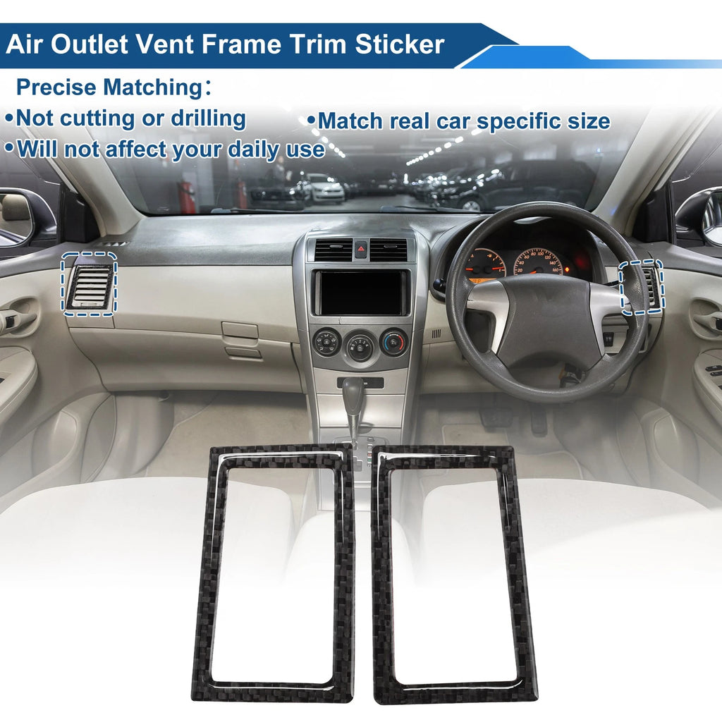 Air Condition Outlet Vent Trim Cover Frame for Toyota Corolla (2014–2018) 1 Pair