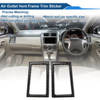 Air Condition Outlet Vent Trim Cover Frame for Toyota Corolla (2014–2018) 1 Pair