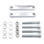 Set of 2 Chrome Front Fender Brackets for Harley Touring (2014–2019)