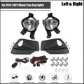 Pair Clear Lens Fog Lights for Chevy Trax (2017â2019)