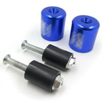 Bar End Slider Set of 2 Blue Rubber for Suzuki TL1000S (1997–2001) / Bandit 1200 (1997–2000)