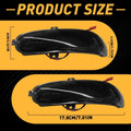 2X Smoke LED Side Mirror Turn Signal Light for Mercedes W203 C-Class (2000–2007)