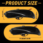 2X Smoke LED Side Mirror Turn Signal Light for Mercedes W203 C-Class (2000–2007)