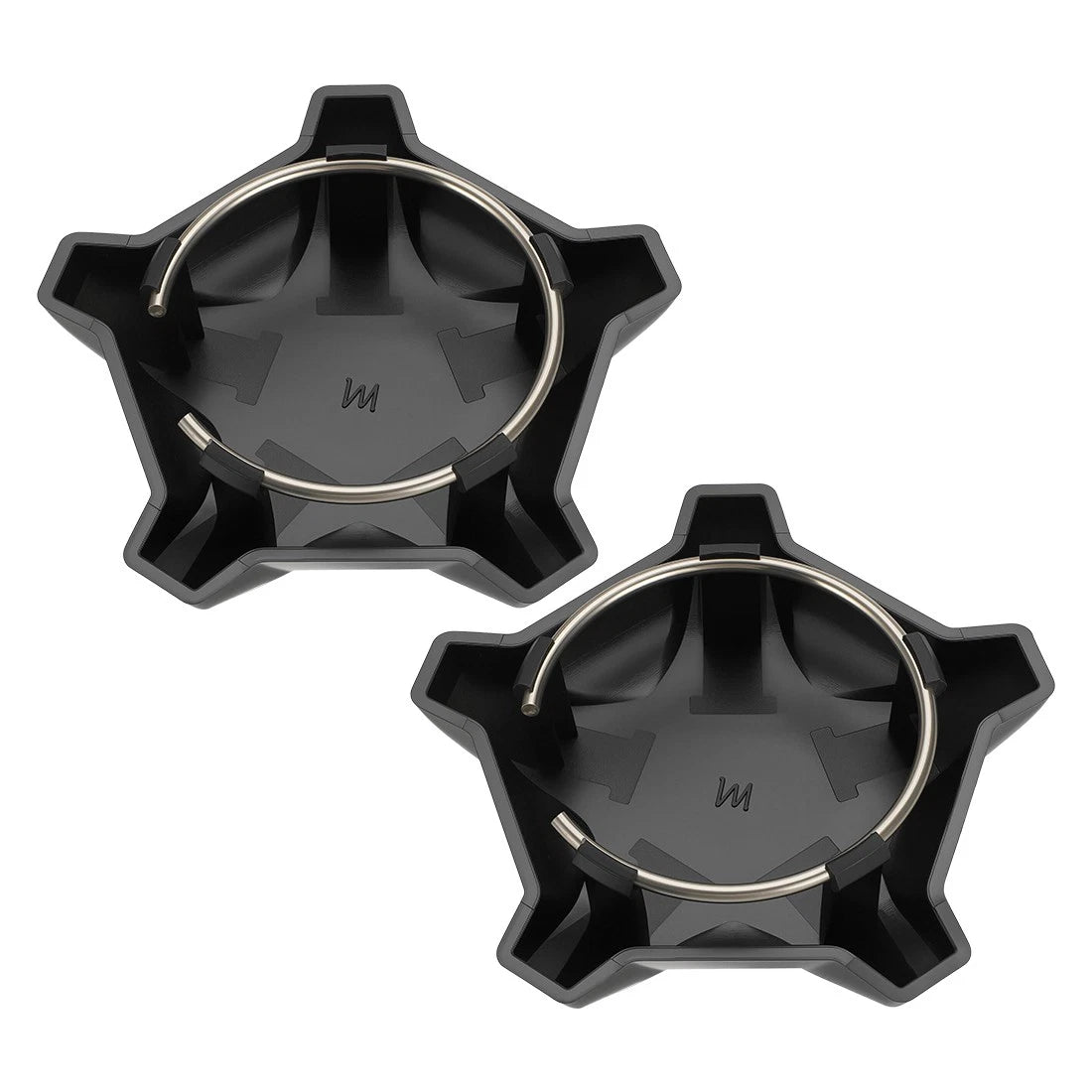 2X Black 5 Lug Wheel Rim Caps for Polaris RZR Turbo R/RZR Turbo R 2022–2024