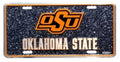 Mosaic License Plate for Oklahoma State University Cowboys