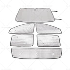 6x Car Sunshade Window Visor for Ford Ranger (2015–2024)
