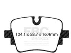 Rear Brake Pad Set for Jaguar F-Type (2014–2023) TH895ZN