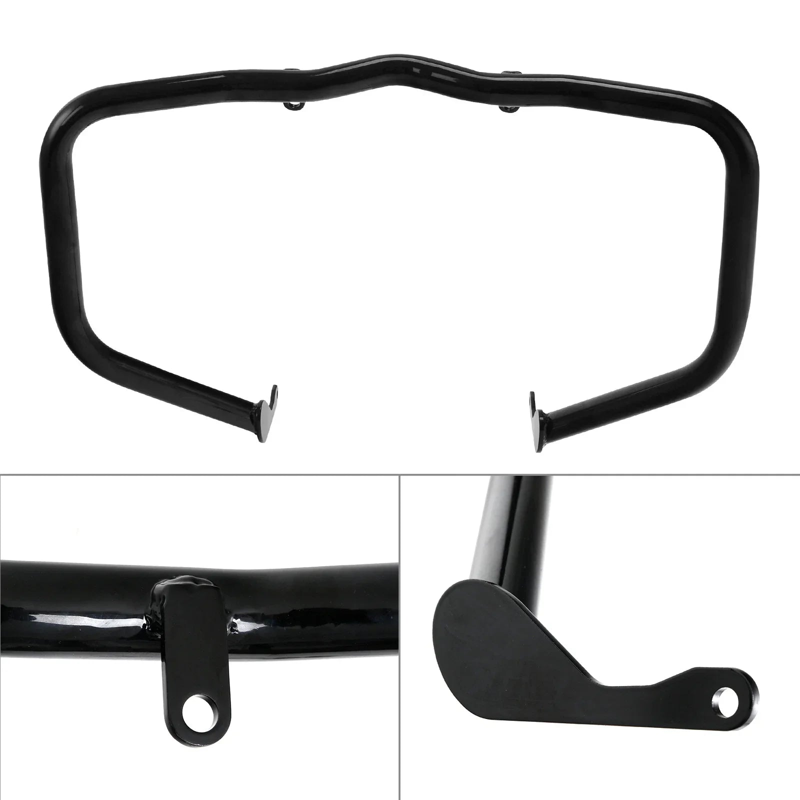 Glossy Black Engine Guard Crash Bar for Harley Sportster S (2021-2024)