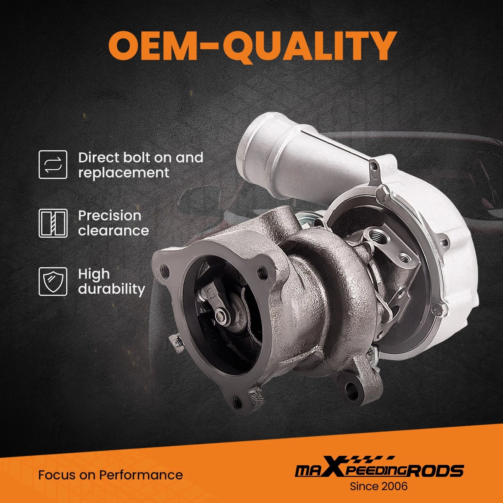K04 022/20 Turbocharger for Audi TT 8N A3 S3 1.8T Seat Leon 1.8T (1998–2006)