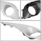 Fog Light Lamp Bezel Chrome for Toyota Highlander (2011–2013)