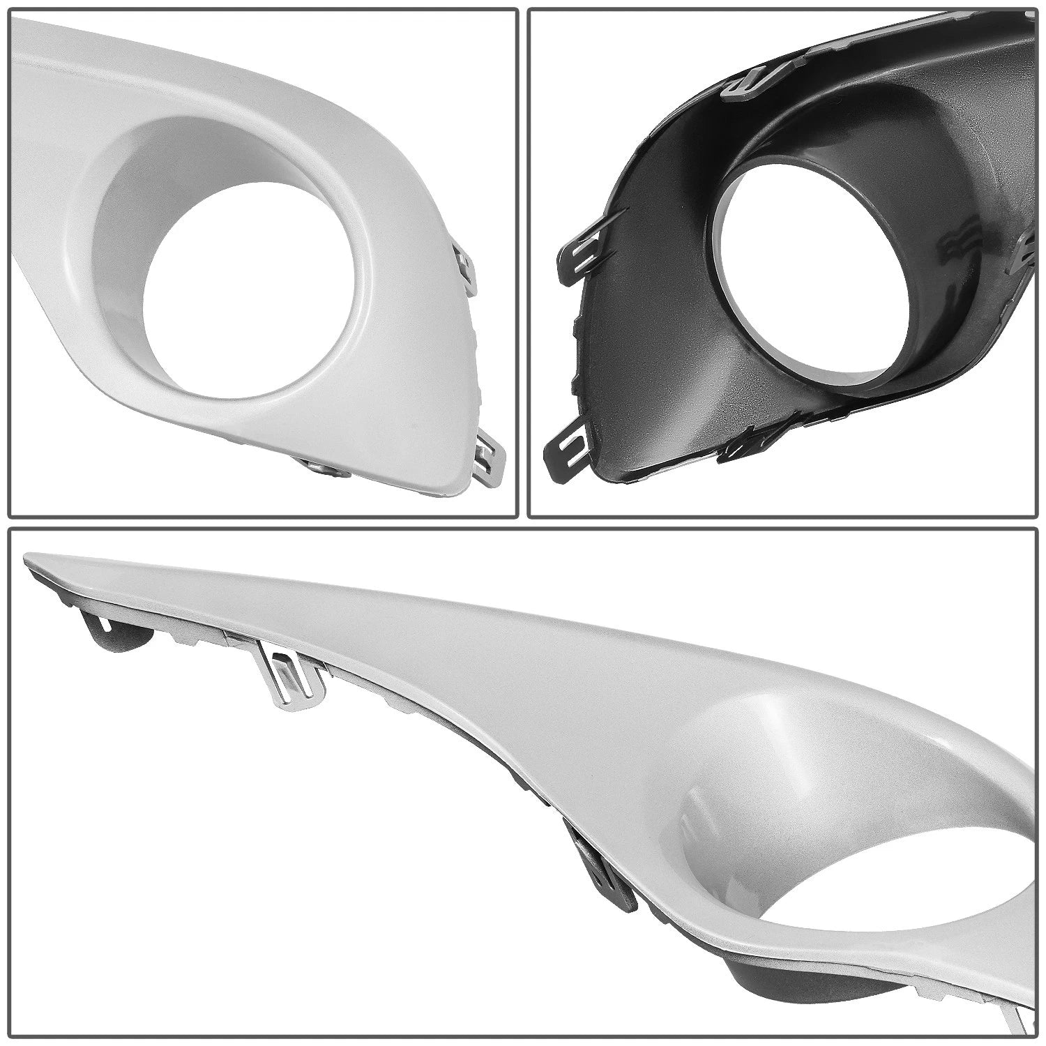 Fog Light Lamp Bezel Chrome for Toyota Highlander (2011–2013)