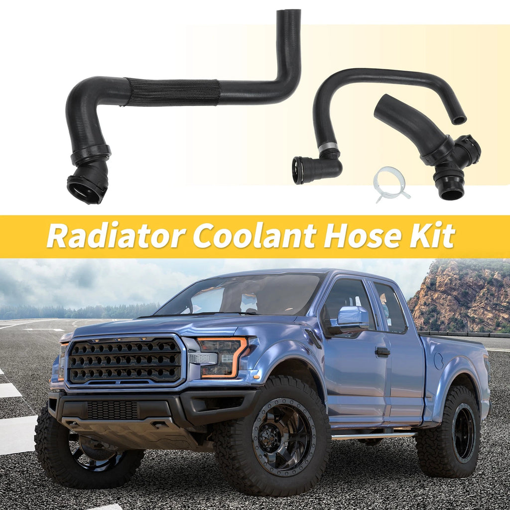 3Pcs Upper Lower Radiator Coolant Hose Assembly for Ford F150 (2011–2020)