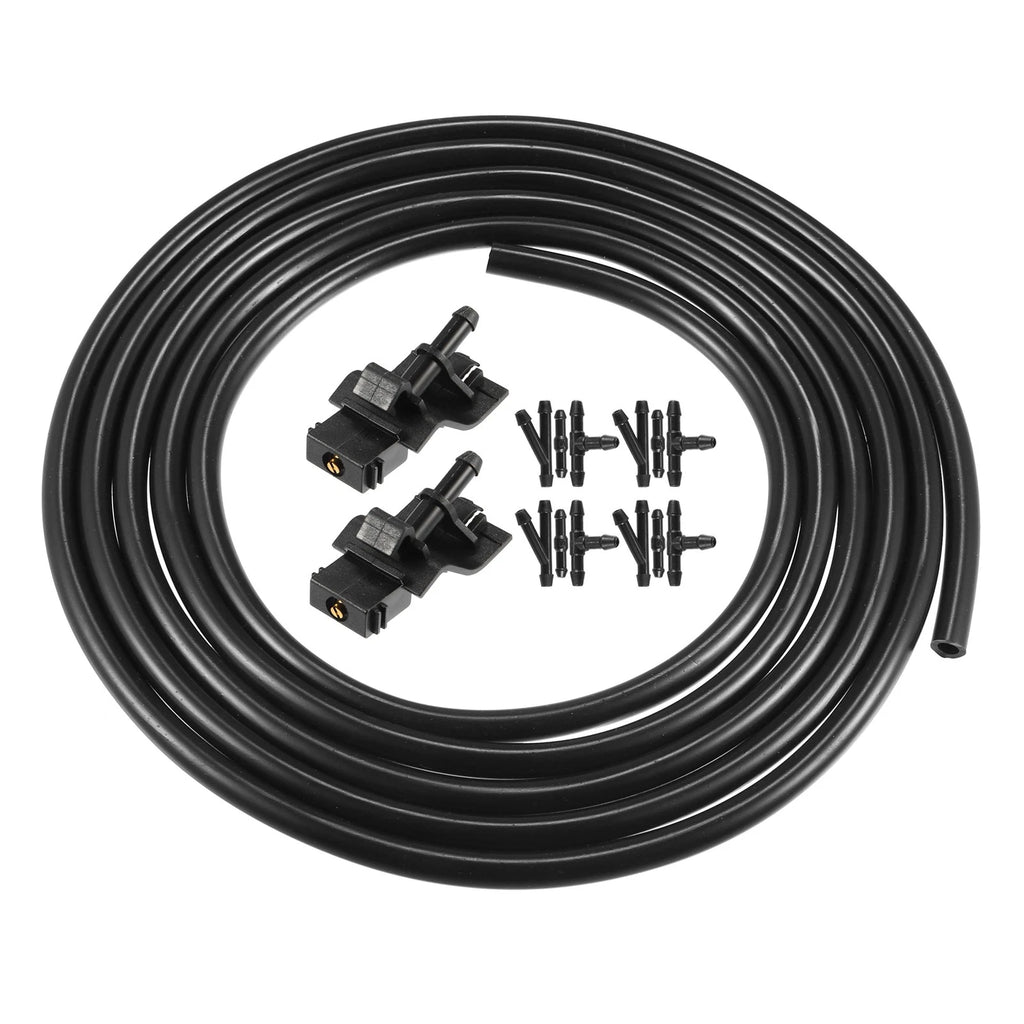 2X Windshield Washer Nozzle Hose Kit for Toyota Corolla Camry  85381-12300