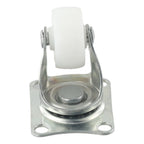 8X 1 Inch Caster Trolley Swivel Casters with Rubber Ball Bearing Wheels