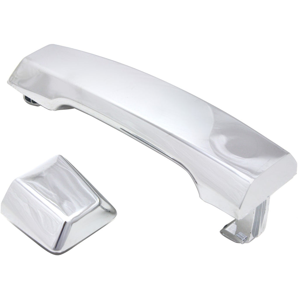 Chrome Exterior Door Handle for Nissan Titan (2004–2018) Front Passenger Side
