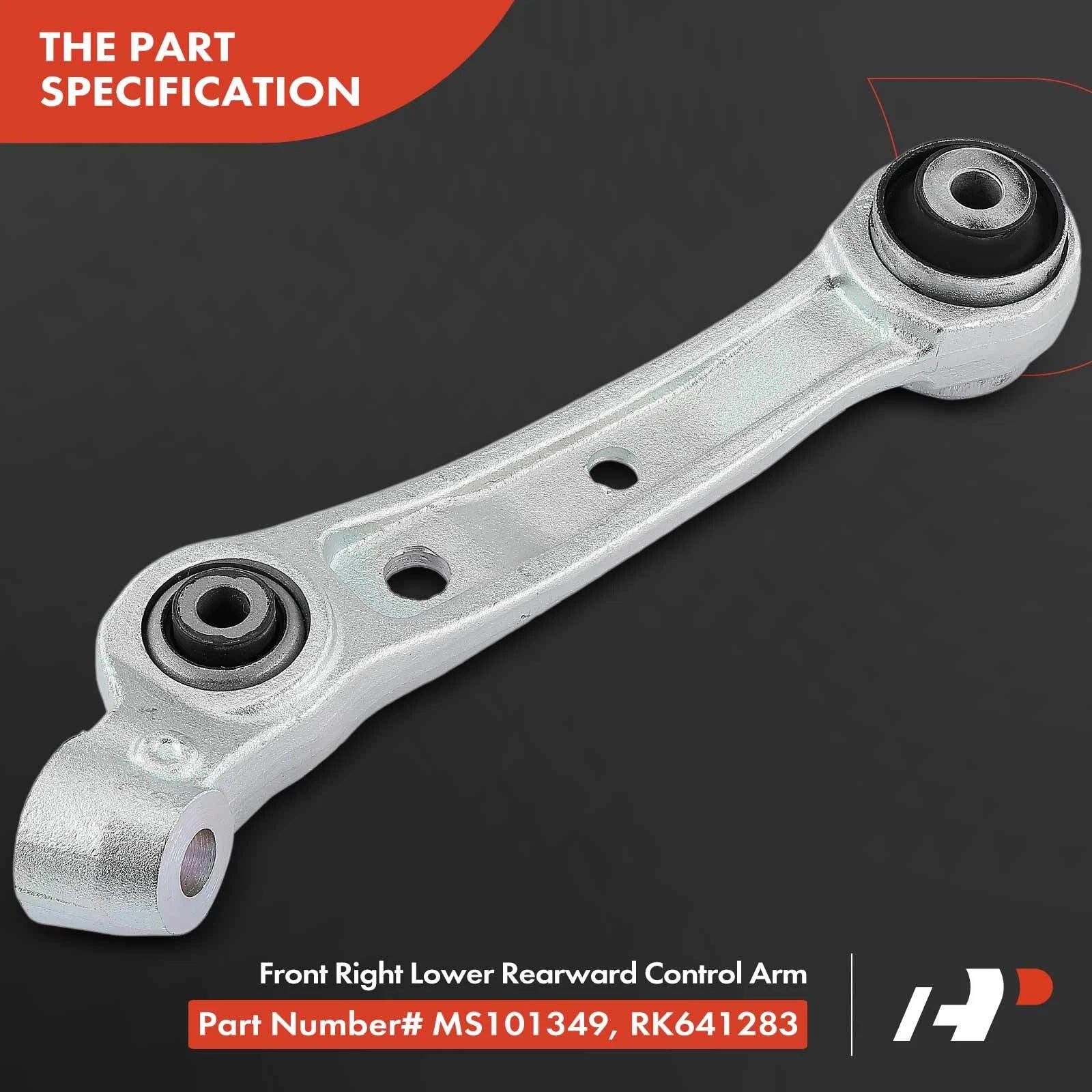 Front Right Lower Rearward Control Arm for BMW 535i GT (2010-2017)