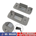 Set of 2 Sun Visors for Cadillac Chevrolet GMC (2015–2019) LH & RH with Light