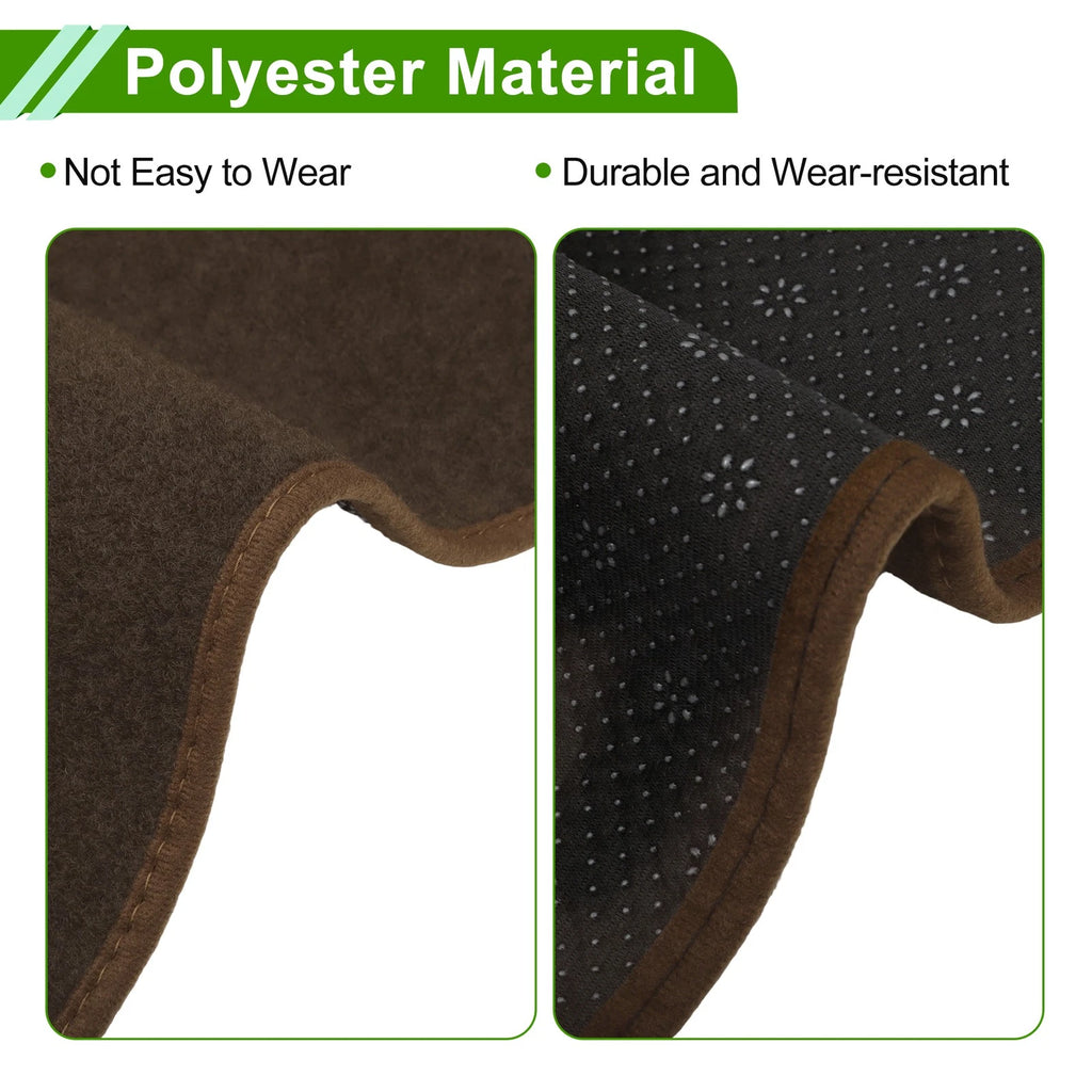 Dashboard Cover for Mercedes-Benz E-Class (2017–2021) Polyester Brown